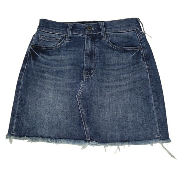 Kendall and Kylie Denim Highline Tourist Frayed Dark Wash Celebrity Design Mini - Picture 1 of 13